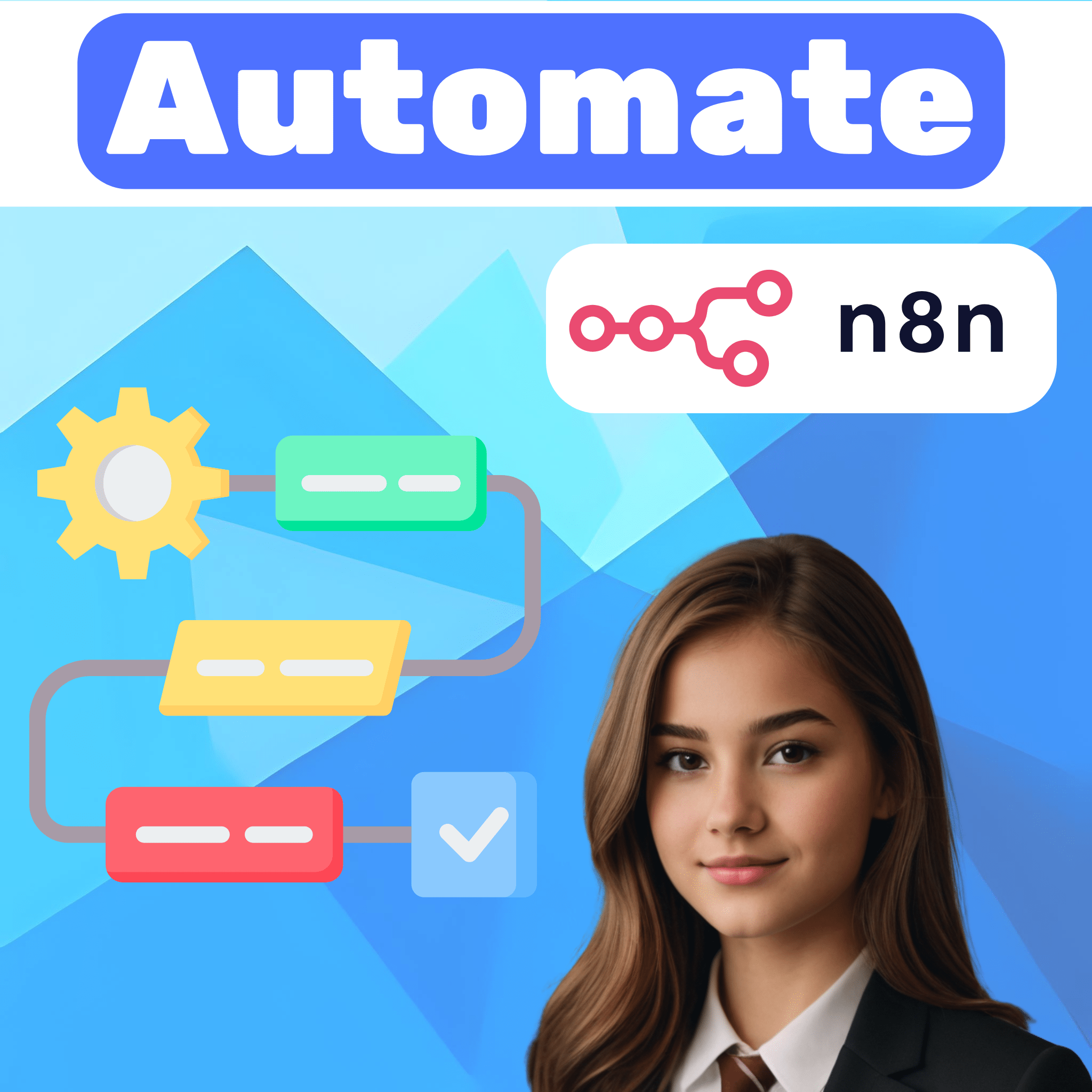 Automate with n8n all runs super smooth